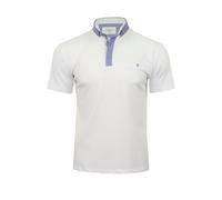 Xact Chemise Polo à Manches Courtes pour Homme avec Col Boutonné en Chambray