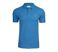 Xact Chemise Polo en Piqué à Manches Courtes avec 3 Boutons pour Homme - Style Classique (Blithe) XXL