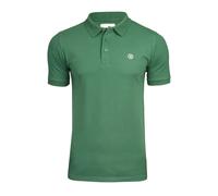 Xact Chemise Polo Piqué Hommes, Manches Courtes, 3 Boutons, Style Classique