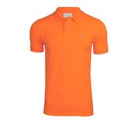 Xact Chemise Polo Piqué Hommes, Manches Courtes, 3 Boutons, Style Classique
