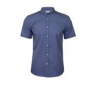 Xact Chemise Popeline Col Grand-Père Hommes, Manches Longues