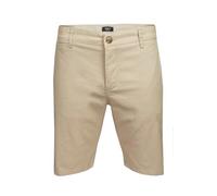 Xact Premium Short Chino Homme en Mélange de Lin (Sand) 40