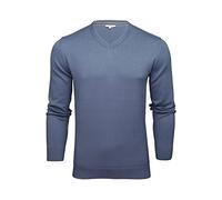 Xact Pull à col en V en Coton pour Homme (Royal Blue) XL