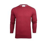 Xact Pull à col Rond en Coton pour Homme (Burgundy) M