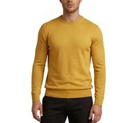 Xact Pull à col Rond en Coton pour Homme (Mustard) L