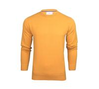 Xact Pull à col Rond en Coton pour Homme (Mustard) XXXL