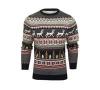 Xact Pull de Noël Lapland avec Motif Arbre et Rennes