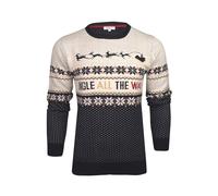 Xact Pull de Noël Lapland avec Motif Arbre et Rennes
