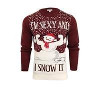 Xact Pull de Noël pour homme 'Sexy Snowman'