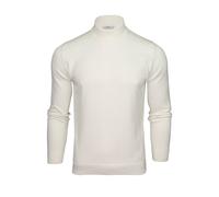 Xact Pull en Coton à Turtleneck Col Roulé pour Homme (Winter White) M