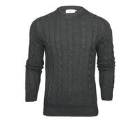 Xact Pull en tricot torsadé à col rond pour homme