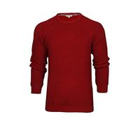 Xact Pull Homme en Tricot épais à Encolure Ras-du-Cou et Manches Raglan