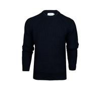 Xact Pull Homme en Tricot épais à Encolure Ras-du-Cou et Manches Raglan (Navy) XXL