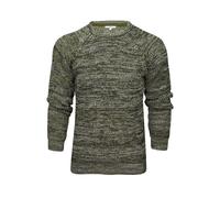Xact Pull homme 'Twist' en tricot épais à encolure ras-du-cou et manches raglan
