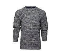Xact Pull Homme 'Twist' en Tricot épais à Encolure Ras-du-Cou et Manches Raglan