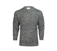 Xact Pull Homme 'Twist' en Tricot épais à Encolure Ras-du-Cou et Manches Raglan (Navy) M
