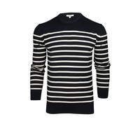 Xact Pull Rayé Breton Marin en coton pour Homme