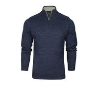 Xact Pull Zippé 1/4 Homme avec Twist (Navy Twist) XXL