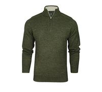 Xact Pull Zippé 1/4 Homme avec Twist (Khaki Twist) M