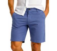 Xact Short Chino en Coton Stretch pour Homme, Coupe Régulière (Blue Horizon) 30