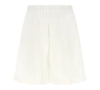Xacus - Carlotta Cotton Bermuda Shorts - Femme - Shorts - Blanc - Taille: 36 FR