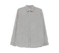 Xacus - Chemise en lin à col cutaway - Homme - Chemises - Gris - Taille: 3XL