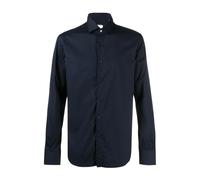 Xacus - Cotton Slim-fit Shirt - Homme - Chemises - Bleu - Taille: L