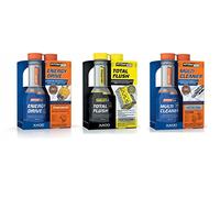 XADO Atomex Kit de rinçage moteur + nettoyage des injecteurs + additif cétan pour véhicules diesel 3 pièces
