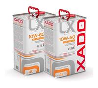 XADO Lot de 2 huiles moteur Luxury Drive 10 W-60 4 l
