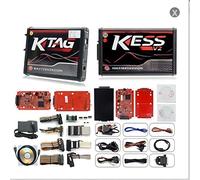 XAEIOW Voiture pour KESS V2 V5.017 ECU Tuning Kit complet et KTAG V7.020 V2.25 Red PCB European Edition
