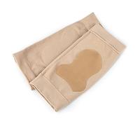 XAGMODSHN 1 paire de chaussettes de sport invisibles en gel respirant et élastique pour protéger le talon du patin