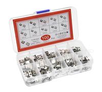 XAGMODSHN 100 Pièces/Ensemble Connecteurs De Station Chargement USB Type C Mélanger 6 Broches Et 16 Broches Utilisation pour Téléphone Accessoires Réparation Produits Numériques Remplacement Type C