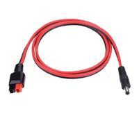 XAGMODSHN 14AWG 5 5 Mmx2.1 Mm Connecteur Câble D'extension Fiche d'alimentation pour Batterie Secours du Générateur Ports Solaires Pliables