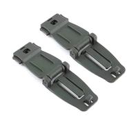 XAGMODSHN 2 pièces Crochet de Fixation de Clip de Fixation de à Tactique Boucle de Sangle de à multifonctionnelle pour Voyage, randonnée, Boucle de Sangle Tactique de Camping