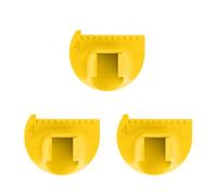 XAGMODSHN 3PCS Règle De Courtepointe Professionnelle Modèles Couture Modèles Patchwork Finger Aide pour La Mesure du Tissu Assistant À La Main Ergonomique