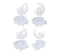 XAGMODSHN 4 moules en Silicone pour Grand-mère et Petit-Enfant sur Les
