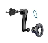 XAGMODSHN Accessoires de de téléphone magnétique pour Grille d'aération de Voiture en Aluminium Rotation complète à 360° et Maintien Ferme pour la Navigation de téléphone magnétique pour