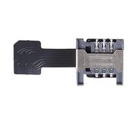 XAGMODSHN Adaptateur Horizontal Double + Deux en Un, Extension de téléphone Mobile 4G pour Extension pour Adaptateur de Carte kit d'adaptateur de Carte Adaptateur de