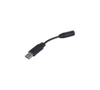 XAGMODSHN Adaptateur USB vers carte son externe de 3,5 mm pour une connexion facile des casques et des microphones résistants à la corrosion