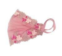 XAGMODSHN Bandana en dentelle catholique Mantilla pour la masse délicate cheveux doux bandana brodé châle mode écharpe couvre-chef