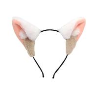 XAGMODSHN Bandeau de maquillage pour chiot - Bandeau en fourrure douce - Bandeaux à pompons - Pour fête d'anniversaire