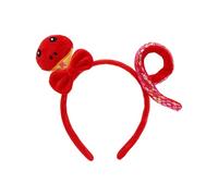 XAGMODSHN Bandeau élégant serpent pour fête du Nouvel An, bal de fin d'année, bandeau amusant pour Halloween, dessin animé, bandeau festif