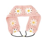 XAGMODSHN Bandeau floral élégant pour fille - Écharpe créative - Cadeau chaud et coloré