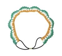 XAGMODSHN Bandeau floral élégant pour fille - Écharpe créative - Cadeau chaud et coloré