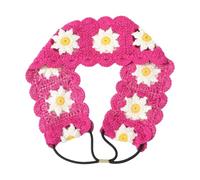 XAGMODSHN Bandeau floral élégant pour fille - Écharpe créative - Cadeau chaud et coloré