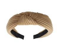XAGMODSHN Bandeau large et élégant en tissu tricoté pour femme - Bandeau de voyage antidérapant pour pilates