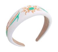 XAGMODSHN Bandeau large et élégant pour femme en tissu mousse pour lavage du visage - Serre-tête de voyage antidérapant et sécurisé pour le maquillage