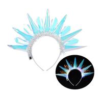 XAGMODSHN Bandeau lumineux pour spectacles de scène, festival, bandeau coloré pour femme, élégant, fête, rassemblement, bandeau de fête