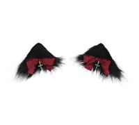 XAGMODSHN Barrettes à cheveux punk en forme d'animal - Barrettes pour femmes et filles - Épingle à cheveux - Accessoire de fête cosplay - Clip latéral pour Halloween