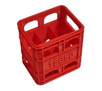 XAGMODSHN Boîte de rangement empilable pour piles compatibles 2 A 3 A 18650 Personnalisation Grande capacité et durabilité Organiseur gain de place